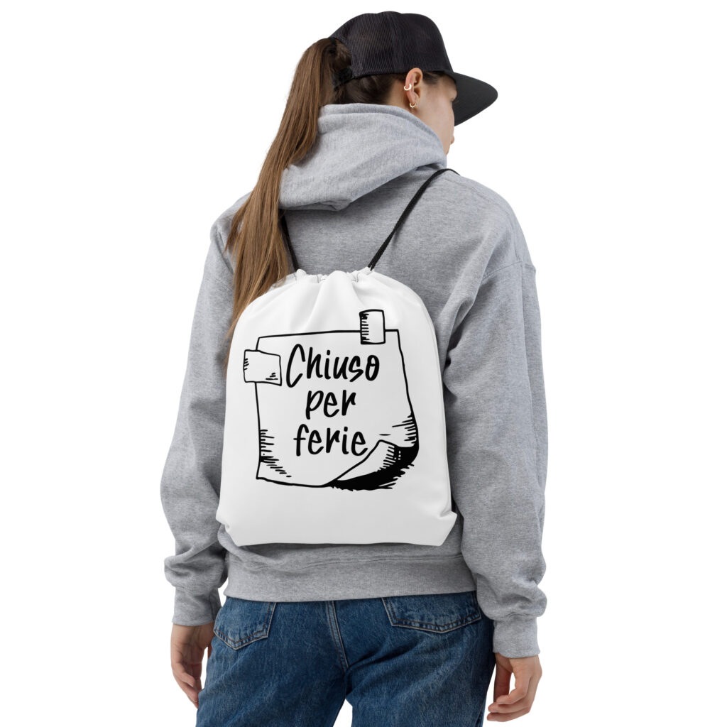 Drawstring bag - Ferie
