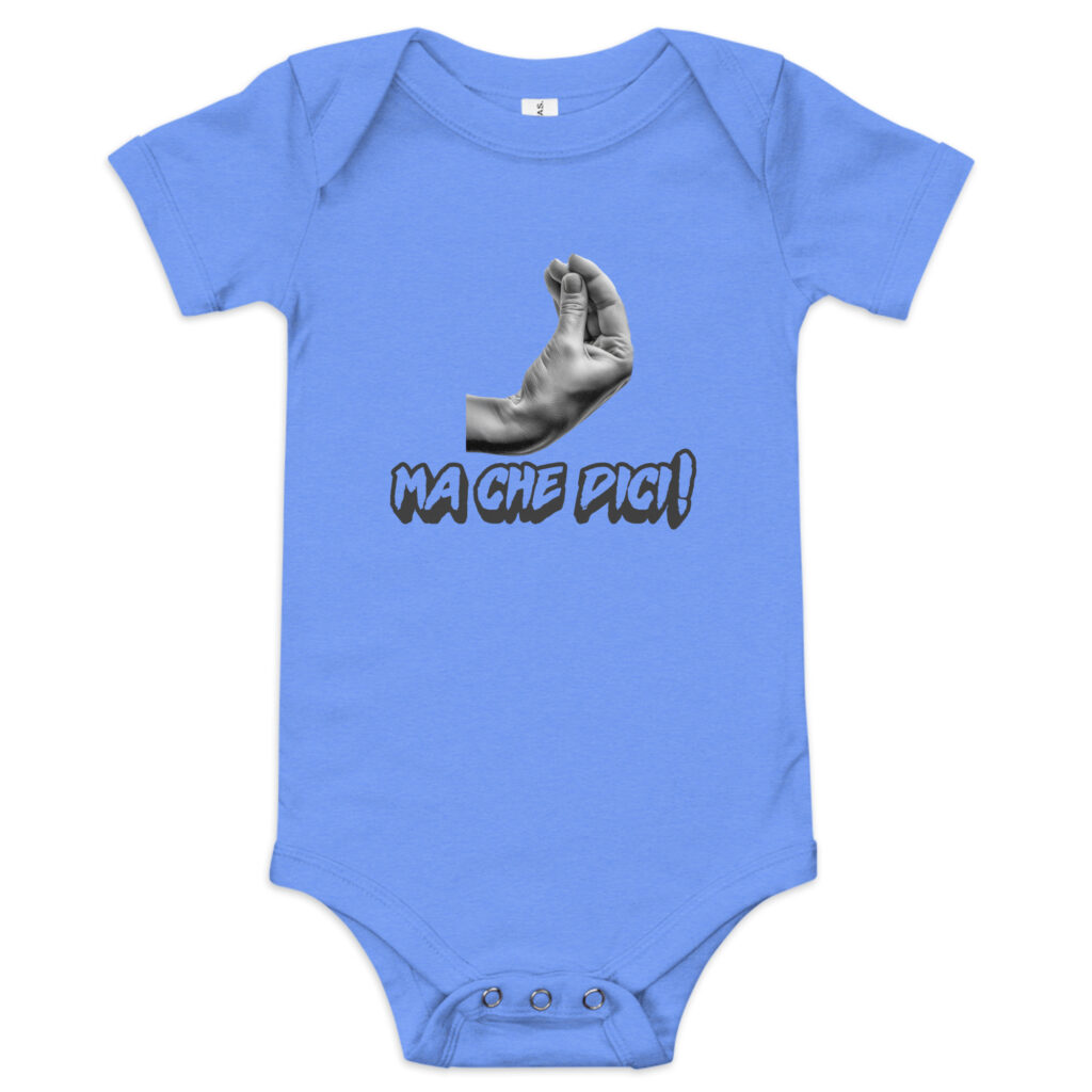 Baby short sleeve one piece - Ma Che Dici!