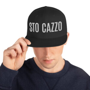 Snapback Hat - Sto Cazzo