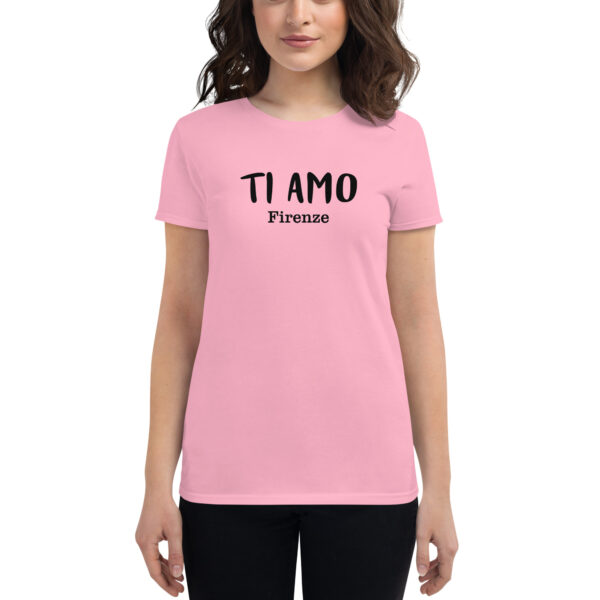 Women's short sleeve t-shirt - Ti Amo (I Love You - Florence)